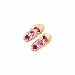 Disney Authentic,  Gold Formal Costume Shoes For Girls / Kids Size 5