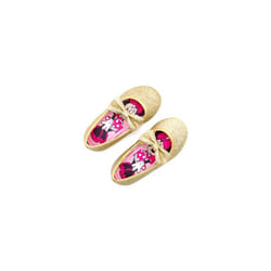 Disney Authentic,  Gold Formal Costume Shoes For Girls / Kids Size 5