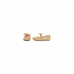 Disney Authentic,  Gold Formal Costume Shoes For Girls / Kids Size 5