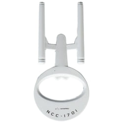 Brothers Star Trek: USS Enterprise White Bottle Opener