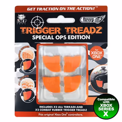 Trigger Treadz 5060176364837, Xbox One, Action grip, Orange, Rubber, 4 pc(s), Blister