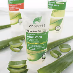 Dr Organic Aloe Vera Gel 200 ml Shower gel Unisex Body
