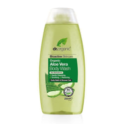 Dr Organic Aloe Vera 250 ml Shower gel Unisex Body & hair