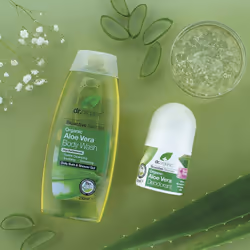 Dr Organic Aloe Vera 250 ml Shower gel Unisex Body & hair