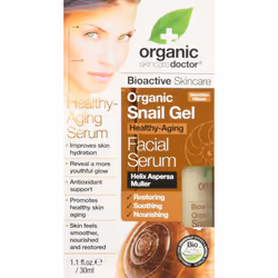 Dr Organic Snail Gel 30ml Facial Serum