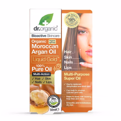 Dr Organic Moroccan Argan Oil Pure Oil, Hair oil, 50 ml, Women, Moisturizing, Argan oil, 1 pc(s)