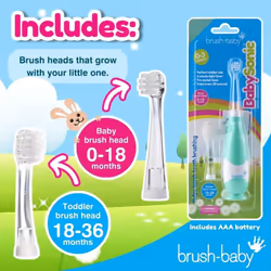 Brush-Baby BabySonic Child Sonic toothbrush Pink, White - Additional view 4
