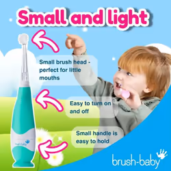 Brush-Baby BabySonic Child Sonic toothbrush Pink, White - Additional view 5