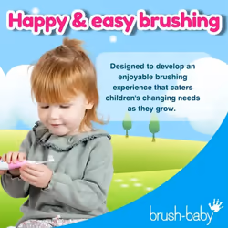 Brush-Baby BabySonic Child Sonic toothbrush Pink, White - Additional view 7