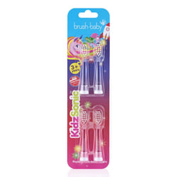 BrushBaby Replacement KidzSonic Kids Electric Toothbrush Heads