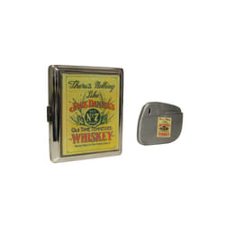 Jack Daniel's Nostalgia gift lighter and cigarette case