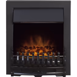 Adam Blenheim Electric Fire in Black