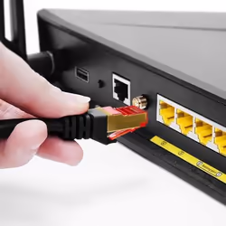 Duronic XZ-61G2-DNWH networking cable Black 3 m Cat6 F/UTP (FTP)