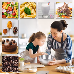 Duronic KS5000 SR/SS Digital Kitchen Scales, 2L Weighing Bowl, 5kg Capacity, LCD Backlit Display, Add & Weigh Tare Function, 1g Precision (Silver) - Additional view 5