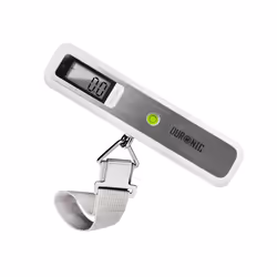 Duronic LS1019 Digital Luggage Scales, Weighs Suitcases, Cabin Bags & Backpacks, 50kg Capacity, Programmable, For Air Flight/ ...
