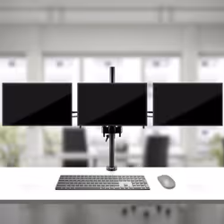Duronic DM353 Triple Three LCD LED Desk Mount Arm Monitor Stand Bracket