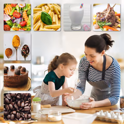 Duronic KS100 /WH Digital Kitchen Scales, 1.2L Weighing Bowl, 5kg Capacity, LCD Backlit Display, Add & Weigh Tare Function, 1g Precision (White/White) - Additional view 5