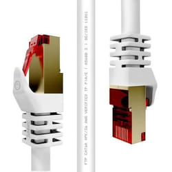 Duronic 4Q-JYMG-MVLO networking cable White 3 m Cat6a F/UTP (FTP)