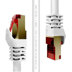 Duronic UF-HMZA-SX1S networking cable White 10 m Cat6a F/UTP (FTP)