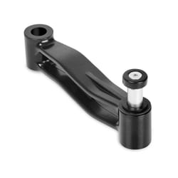 Duronic DM35 (Single) Spare Arm, Compatible with All Duronic Desk Mounts in DM35 Range, Use to Extend DM351, DM352, DM353, DM354 (black)