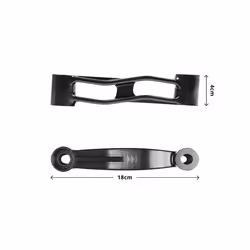Duronic DM35 (Single) Spare Arm, Compatible with All Duronic Desk Mounts in DM35 Range, Use to Extend DM351, DM352, DM353, DM354 (black)