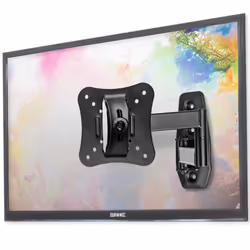 Duronic TVB0920 TV Bracket, Cantilever Wall Mount for 13-30" Television Screen, Tilting Action +20, VESA up to 600x400mm, For ...