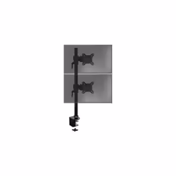 Duronic Dual Screen Monitor Stand DM35V2X1 | Double/Twin PC Desk Mount | Aluminium | Adjustable | For Two 13-27 Inch LED LCD  ...