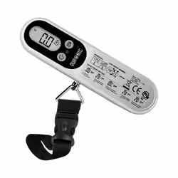 Duronic LS1014 Digital Luggage Scales, Weighs Suitcases, Cabin Bags & Backpacks, 50kg Capacity, Programmable, For Air Flight/ ...