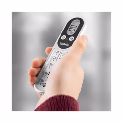 Duronic LS1014 Digital Luggage Scales, Weighs Suitcases, Cabin Bags & Backpacks, 50kg Capacity, Programmable, For Air Flight/Travel/Holiday (silver)