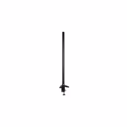 Duronic DM45 DM55 80cm Pole BLACK | Compatible with All Duronic Monitor Desk Mount Arms | Black | Steel | Extra Long | 800mm  ...