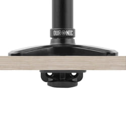 Duronic DM-GR-02 Grommet 2, Adaptor for Fixing Monitor Arm Bracket via a Hole in the Desk, Compatible with Duronic DM55 and DM65 Ranges (Black)