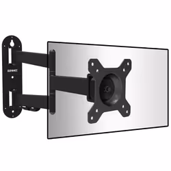 Duronic TVB1125 TV Bracket Wall Mount Universal Tilt Swivel 13" 15" 17" 19" 20" 22" 24" 30" (VESA 75,100) LCD Monitor TV Arm ...