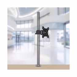 Duronic DM35 VESA Head, Universal Mounting Head to Use with Any Duronic Desk Mount Pole, PC Computer Screen Bracket, Rotates & Tilts, VESA 75/100