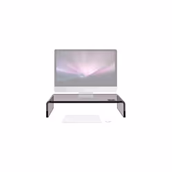 Duronic DM054 Monitor Stand Riser 50x20cm, Laptop and Screen Stand for Desktop, For TV or PC Computer Monitor, 30kg Capacity, ...