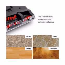 Duronic VC8TB Turbo Brush, Adds extra cleaning power to the Duronic VC8 Upright Stick Vacuum Cleaner, Compatible with Duronic VC8 Vacuum Cleaners Only