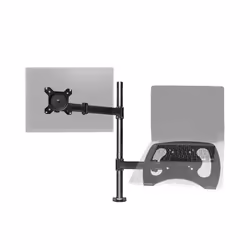 Duronic DM25L1X1 Dual Monitor Stand for 13-27