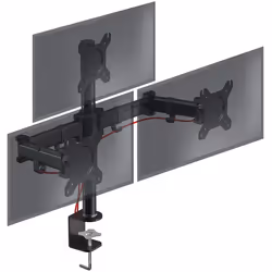Duronic DM253 Triple Monitor Stand for Three 13-27