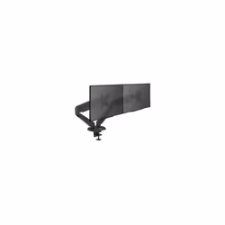 Duronic DMUSB52 Gas Powered Full Motion Double LCD LED Twin Gas Desk Mount Arm Monitor Stand Bracket with Tilt and Swivel