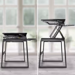 Duronic DM05ST1.1 standing desk frame Black