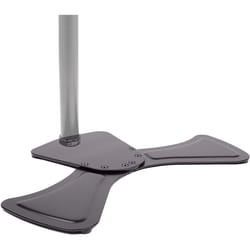Duronic DM75 Stand for Pole, Freestanding Monitor Base, Alternative Installation Solution to Clamp or Grommet, For Duronic DM15 DM25 DM35 DM453 Poles