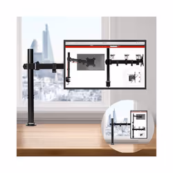 Duronic DM151X3 Single Monitor Stand for 13-32