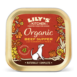 Lily's Kitchen Organic Beef Supper Beef, Chicken, Pork, Vegetable Universal 150 g