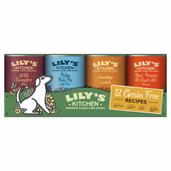 Lily's Kitchen Grain Free Wet Dog Food, 12 x 400 g