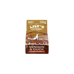 Lily's Kitchen Duck, Salmon & Venison Natural Grain Free Complete Adult Dry Dog Food 12 kg