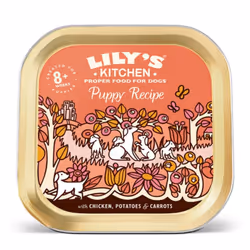 Lily's Kitchen Wet Dog Tray Puppy Recipe Chicken 150g (Pack of 10)