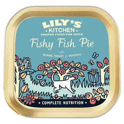 Lilys Kitchen Fishy Fish Pie Complete Wet Dog Food (10 Trays)