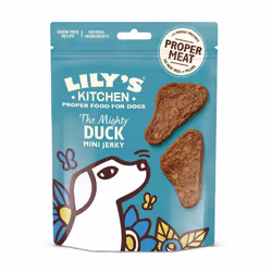 Lily's Kitchen The Mighty Duck Mini Jerky, Treat, Dog, Universal, Duck, 70 g
