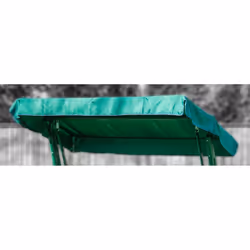 Swing Chair Canopy Replacement 2 & 3 Seater Cover - 3 Seater, Green