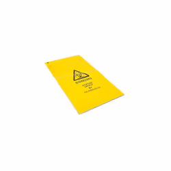 Clinical Waste Sack With Adhesive Strip To Identify And Highlight Hazardous Waste Color Yellow 30cm x 20cm Lenght x Width Pac ...