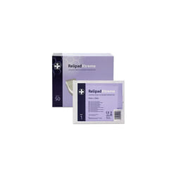 Sterile Relipad Xtreme Low Adherent Dressing Pads, 10 cm Length x 10 cm Width Box of 50